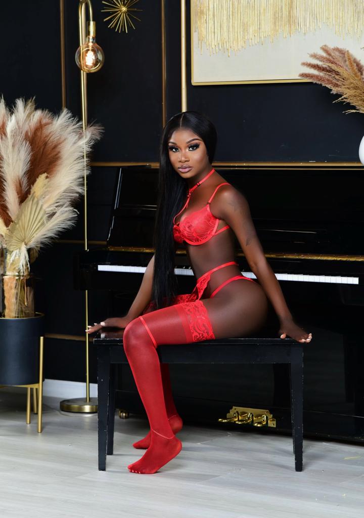 Red Cherry Boom Three Piece Set